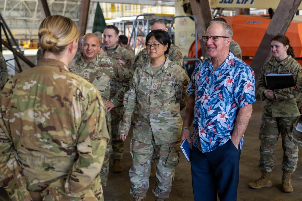 Assistant Secretary of the Air Force for Financial Management &amp; Comptroller visits the 15th Wing
