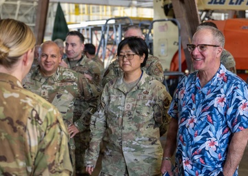 Assistant Secretary of the Air Force for Financial Management &amp; Comptroller visits the 15th Wing