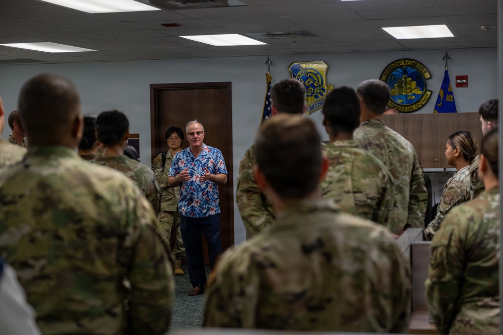 Assistant Secretary of the Air Force for Financial Management &amp; Comptroller visits the 15th Wing