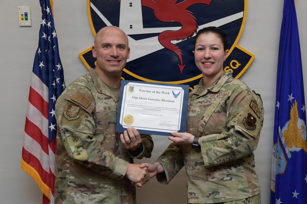 Warrior: SSgt. Gonzalez-Blessman