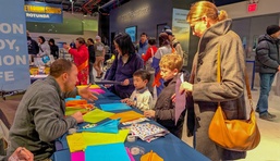 NAWCAD Lakehurst team inspires STEM enthusiasm at Intrepid Museum's Kids Week