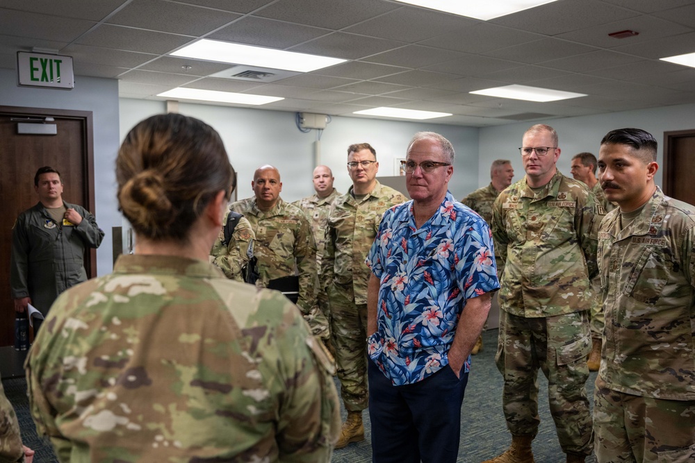 Assistant Secretary of the Air Force for Financial Management &amp; Comptroller visits the 15th Wing