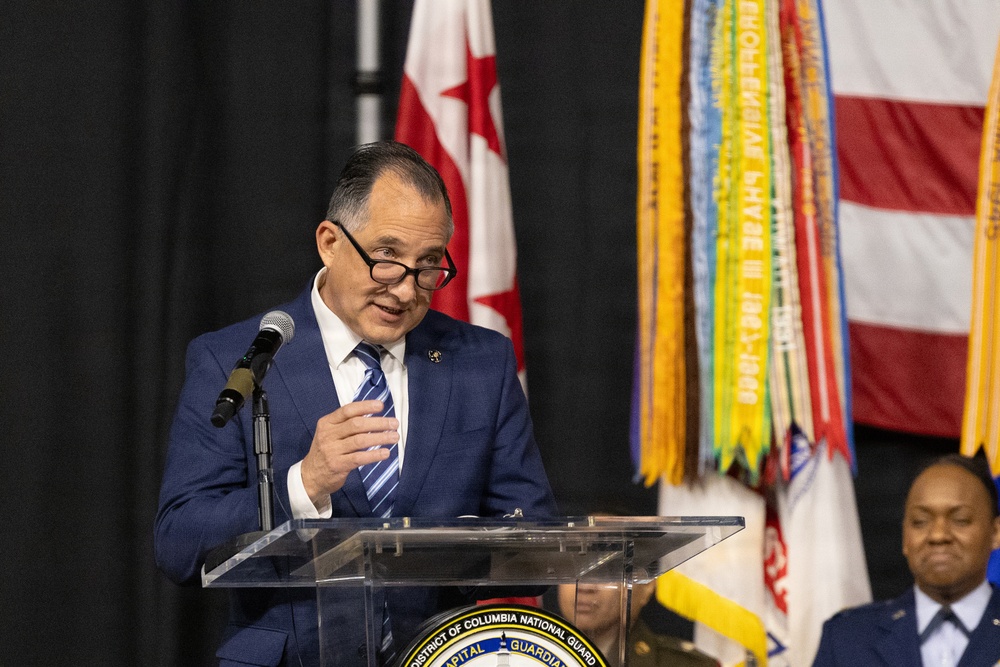 District of Columbia National Guard law enforcement recognition ceremony