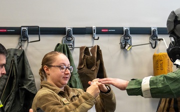 Full MOPP, full focus: Ensuring wing can fly, fight, win.