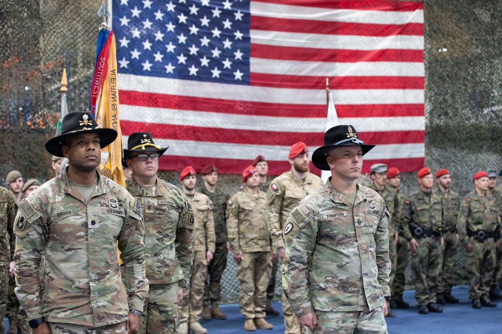 Kosovo Force Regional Command - East Maneuver Battalion Transfer of Authority