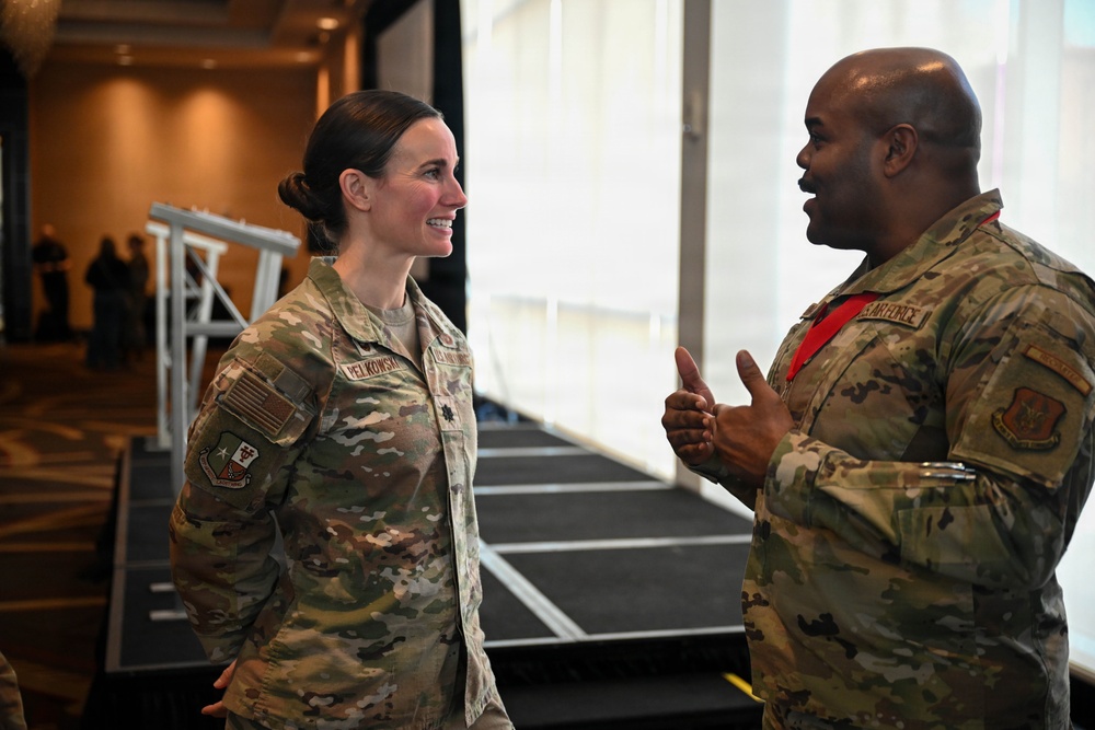 Air Force Reserve Recruiters Sharpen Warrior Mindset at Global Training Event