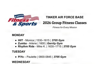A F.R.E.S.H. start to your heart health with Tinker Air Force Base fitness centers