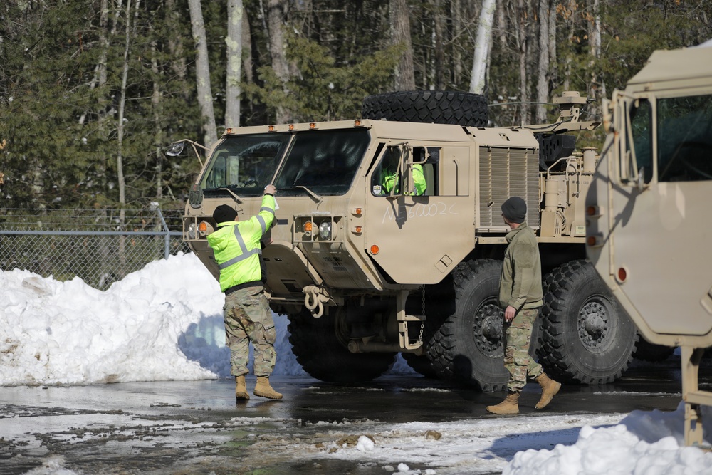 Maine National Guard mobilizes to support Rhode Island blizzard response efforts