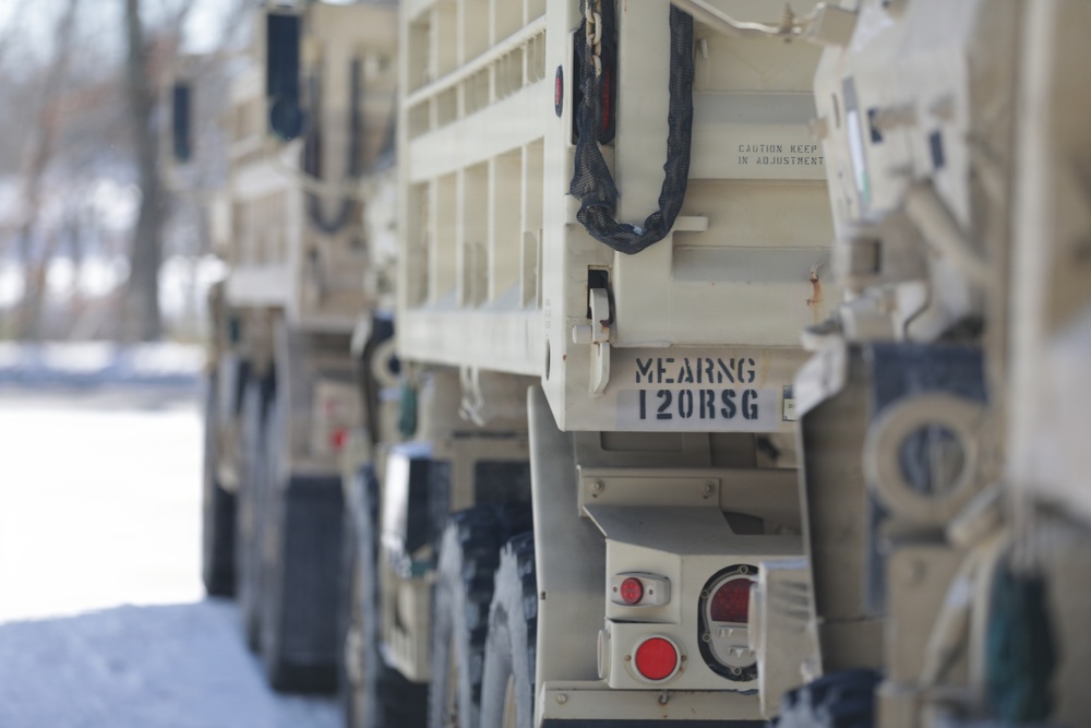 Maine National Guard mobilizes to support Rhode Island blizzard response efforts