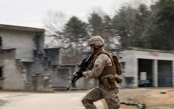 Company F conducts MOUT platoon attacks