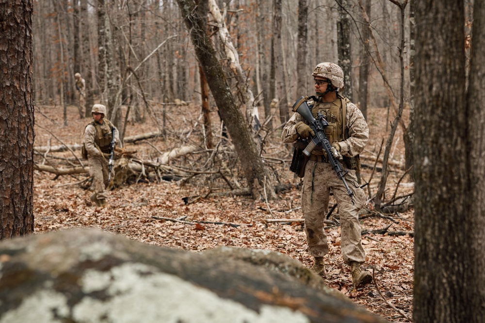 Company F conducts MOUT platoon attacks