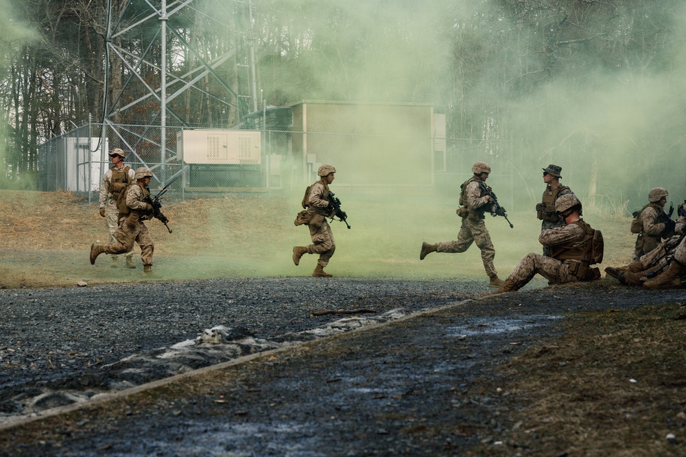 Company F conducts MOUT platoon attacks