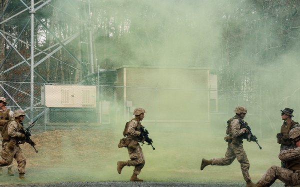 Company F conducts MOUT platoon attacks