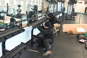 The Arena 'penny a pin' bowling