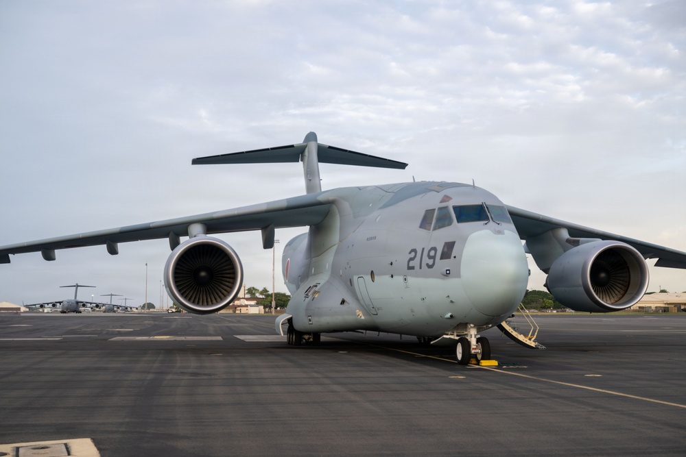 JASDF, 15 WG perform joint airdrops