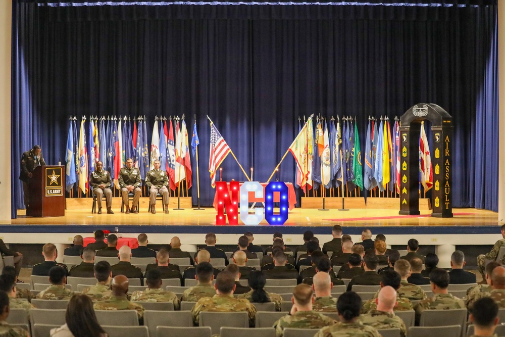 101 CAB NCO Induction Ceremony