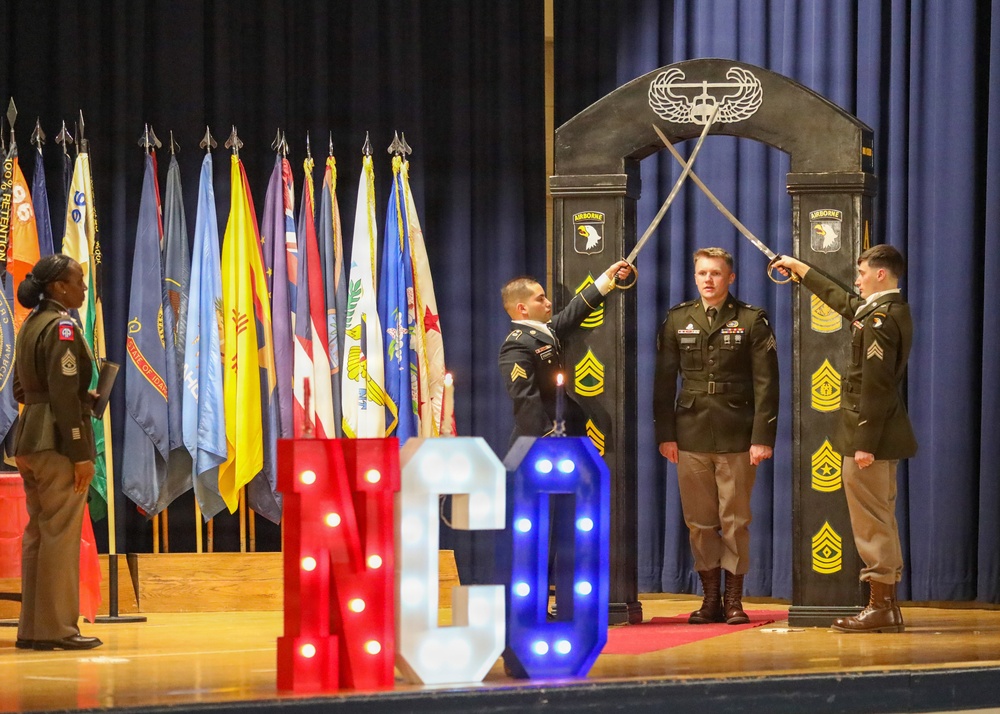 101 CAB NCO Induction Ceremony