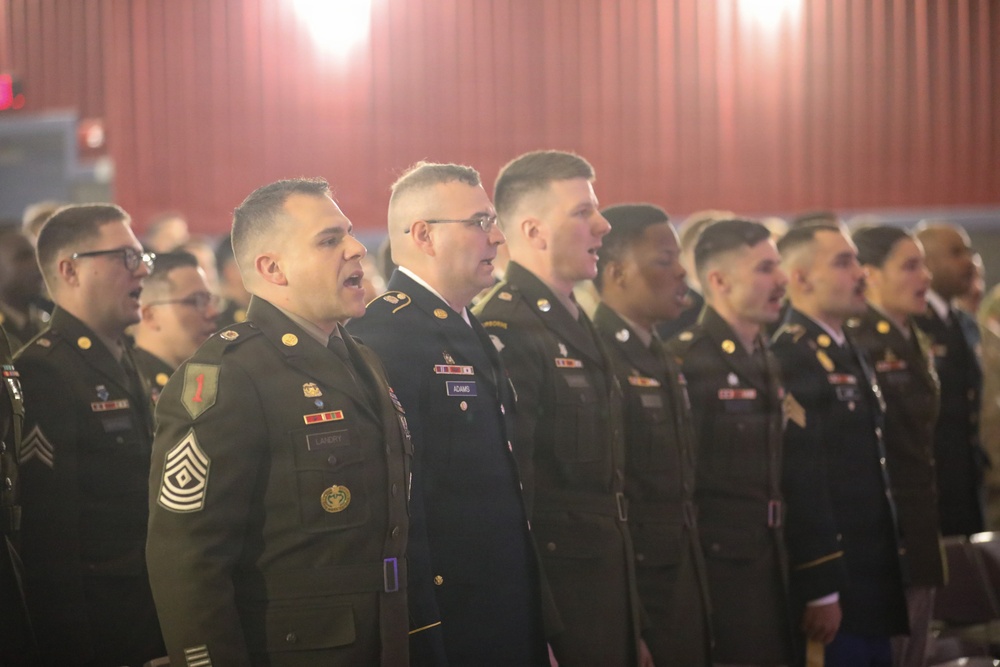 101 CAB NCO Induction Ceremony