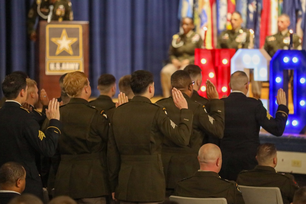 101 CAB NCO Induction Ceremony