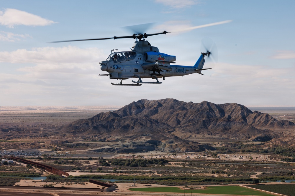 HMLA-775 Conducts Close-Air Support Training