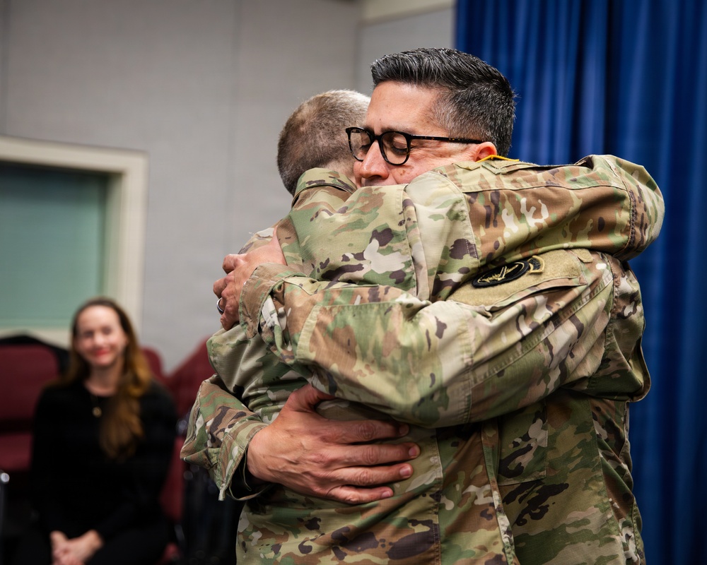 Staff Sgt. Franqui ETS award