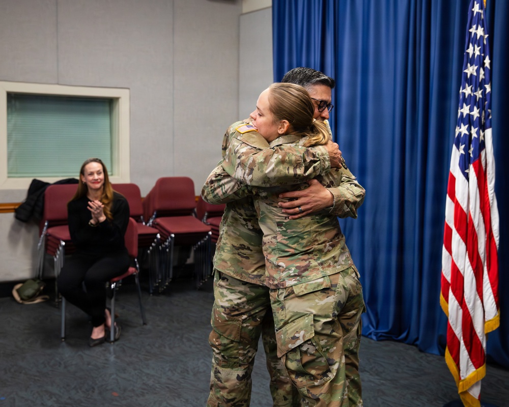 Staff Sgt. Franqui ETS award