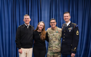 Staff Sgt. Franqui ETS award