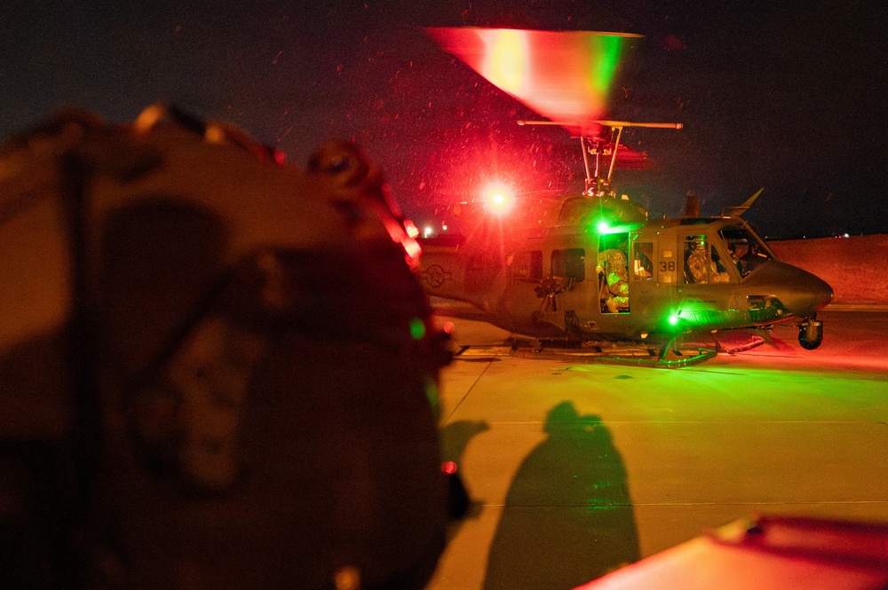 37th Helicopter Squadron perform Live-Fire Aerial Training