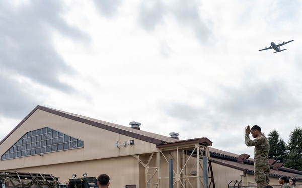 Yokota Airman train on 25K Halverson to strengthen cargo readiness