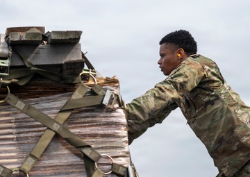 Yokota Airman train on 25K Halverson to strengthen cargo readiness