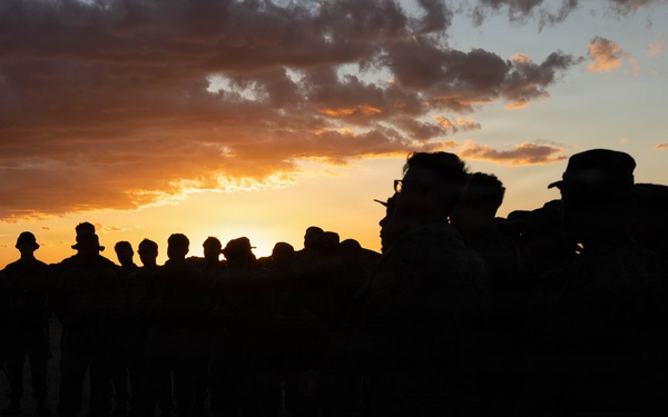 Marines With MWSS-371 Engineer Company Conduct Weapons Field Exercise