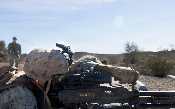Marines With MWSS-371 Engineer Company Conduct Weapons Field Exercise