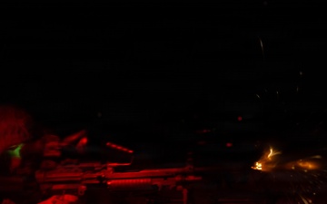 Marines With MWSS-371 Engineer Company Conduct Weapons Field Exercise