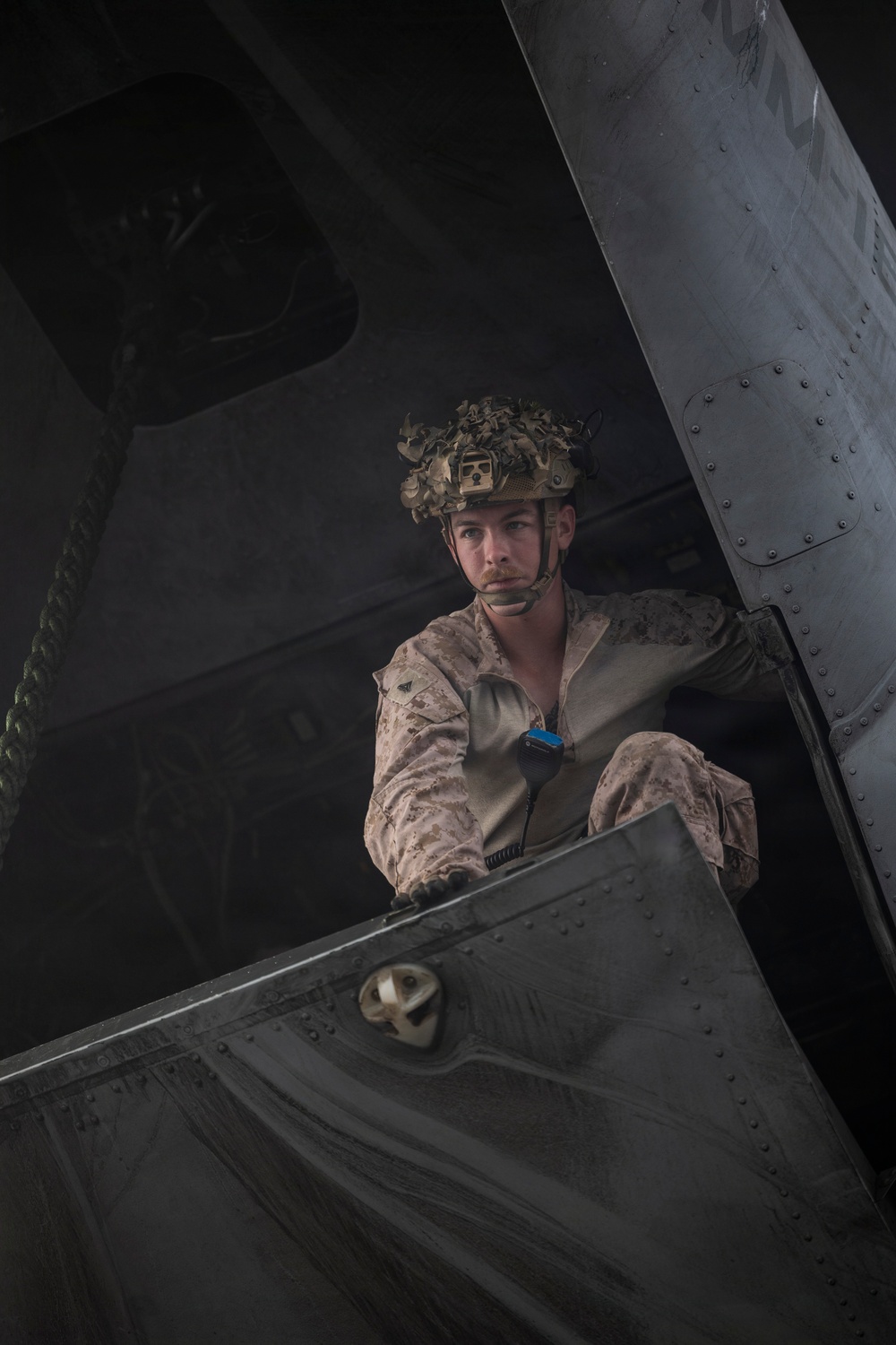 11th MEU Marines, Sailors Conduct Fast-Rope Training Aboard USS Boxer