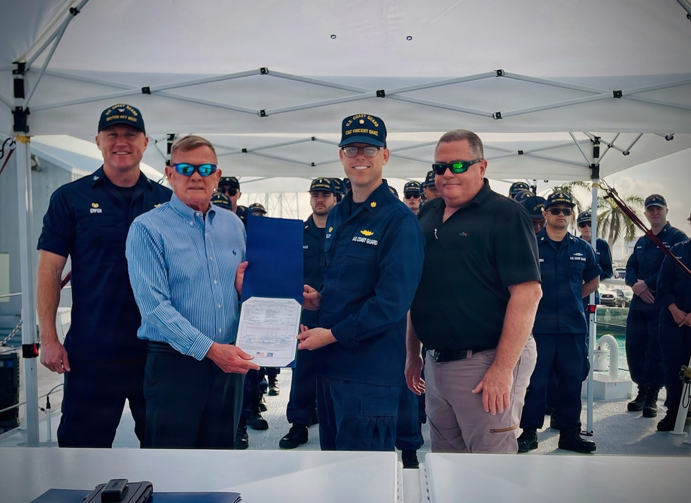 U.S. Coast Guard accepts delivery of 62nd Fast Response Cutter named for 9/11 hero