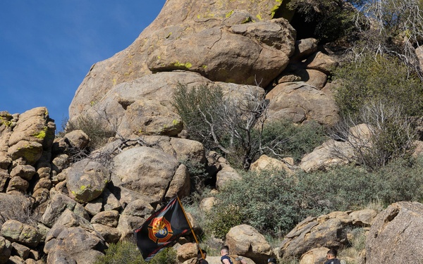 MCAS Yuma ARFF Marines Conduct Memorial Hike