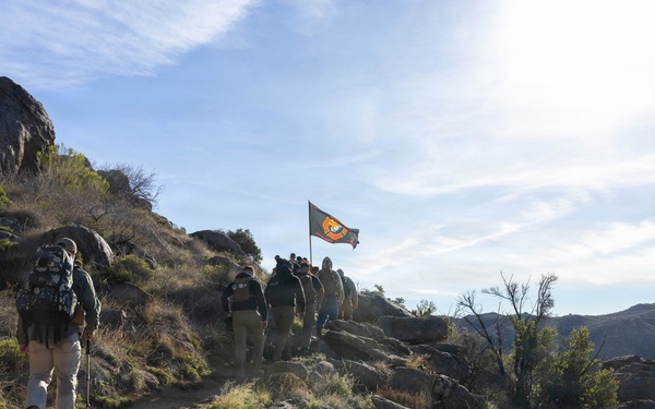 MCAS Yuma ARFF Marines Conduct Memorial Hike