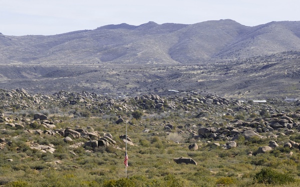 MCAS Yuma ARFF Marines Conduct Memorial Hike