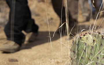 MCAS Yuma ARFF Marines Conduct Memorial Hike