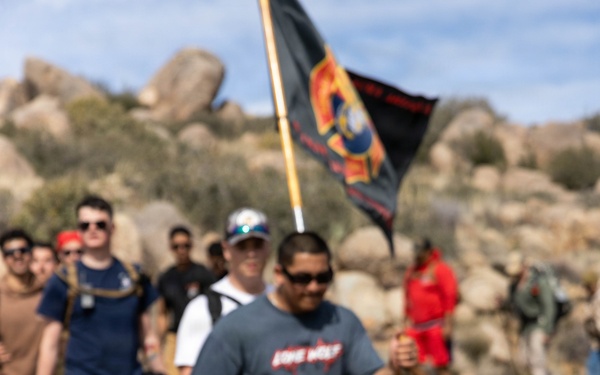 MCAS Yuma ARFF Marines Conduct Memorial Hike