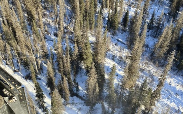 Alaska Air National Guard rescues injured snowmachiner near Cooper Landing