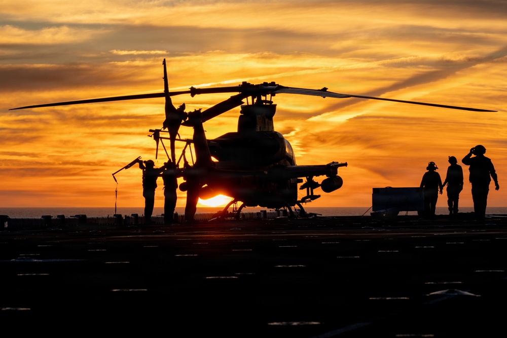 USS Boxer Conducts Flight Operations