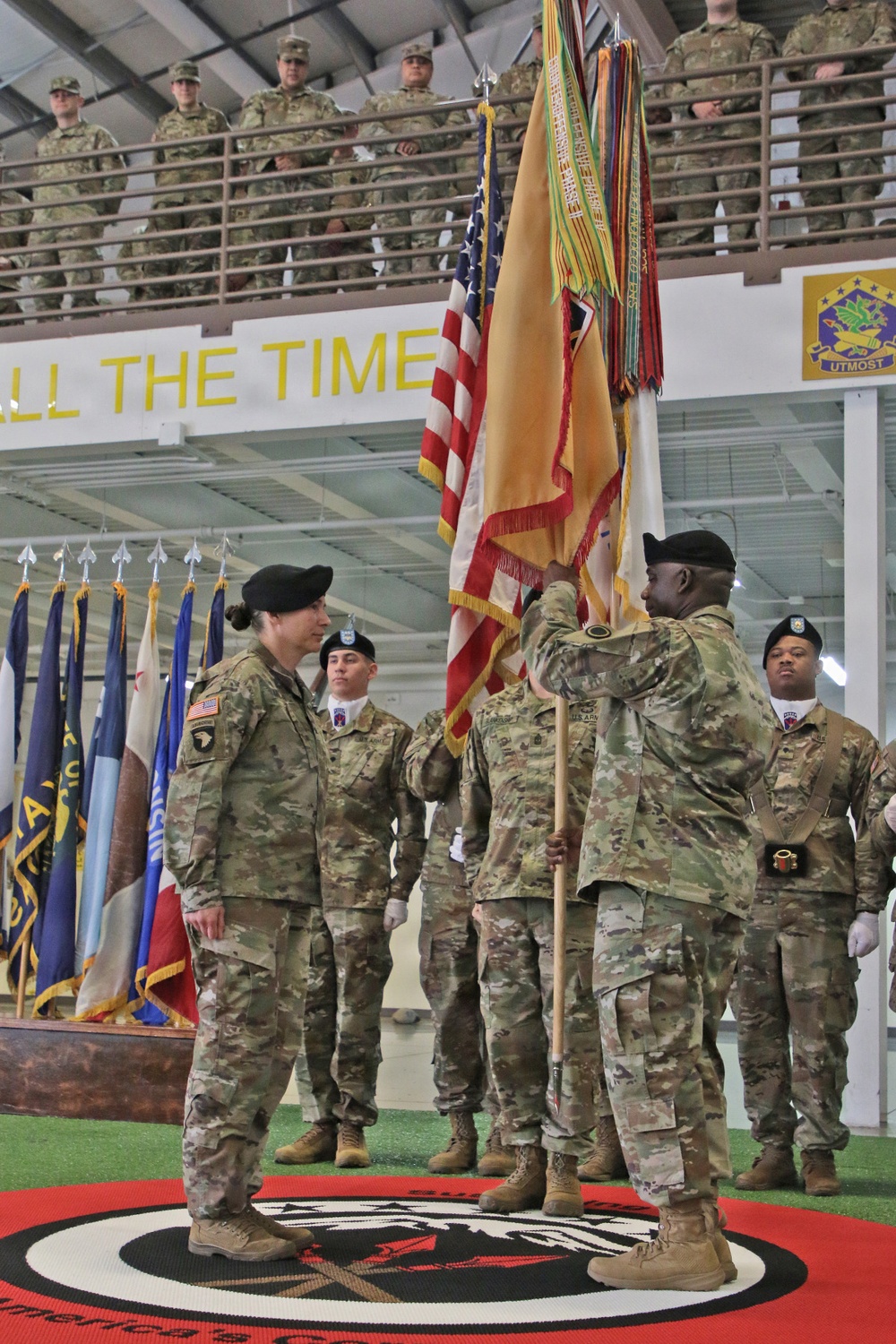 593d CSC Relinquishment of Responsibility Ceremony