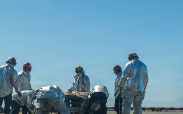 11th MEU Marines, Sailors Conduct Hung Gear Drill Aboard USS Boxer