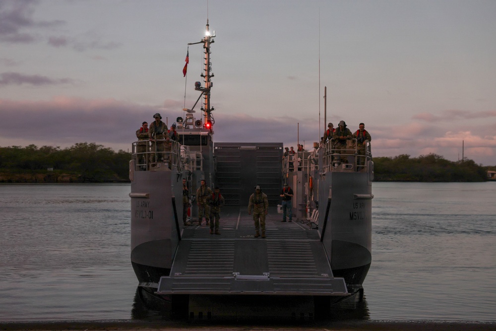 MSV-L littoral rapid infiltration operation
