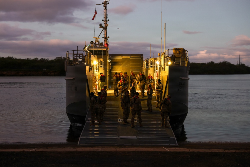 MSV-L littoral rapid infiltration operation