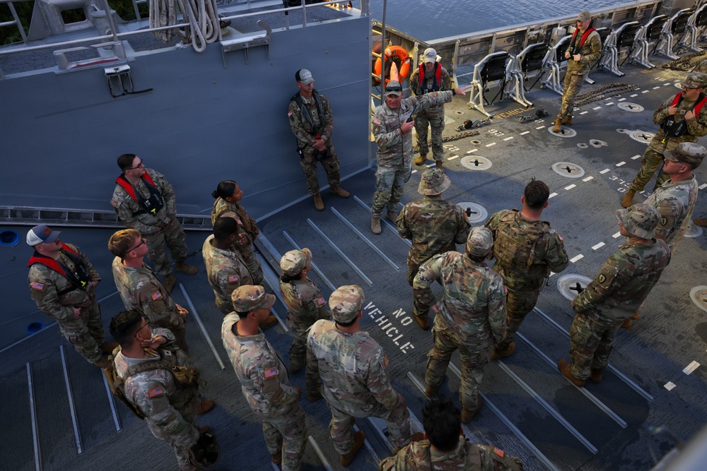MSV-L littoral rapid infiltration operation