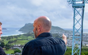 The Honorable Brendan Rogers Tours MCBH