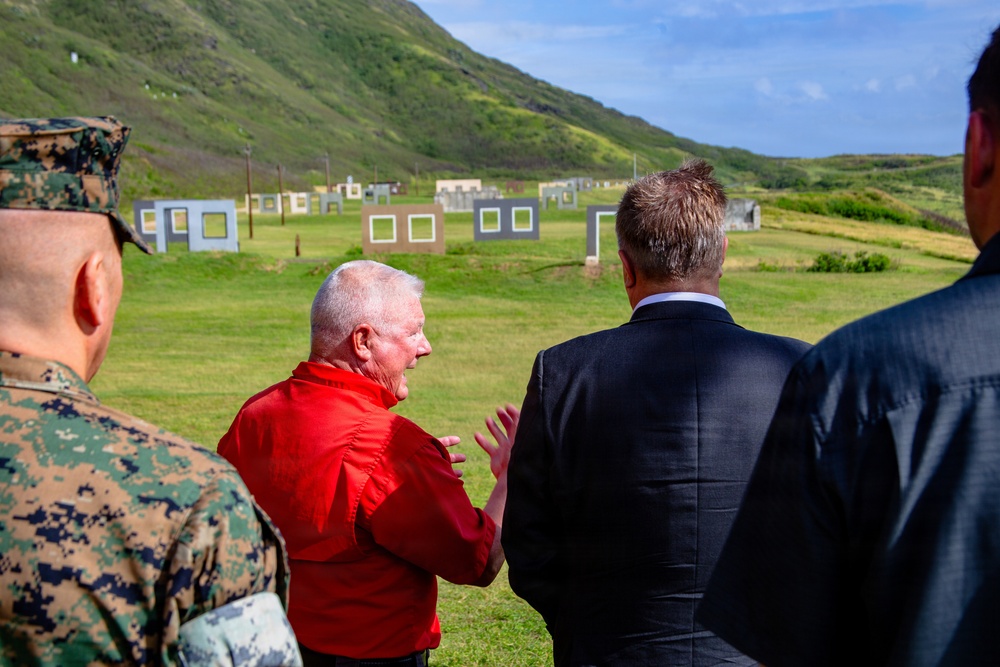 The Honorable Brendan Rogers Tours MCBH