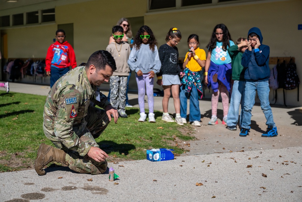 S4S personnel engage students at STEM event